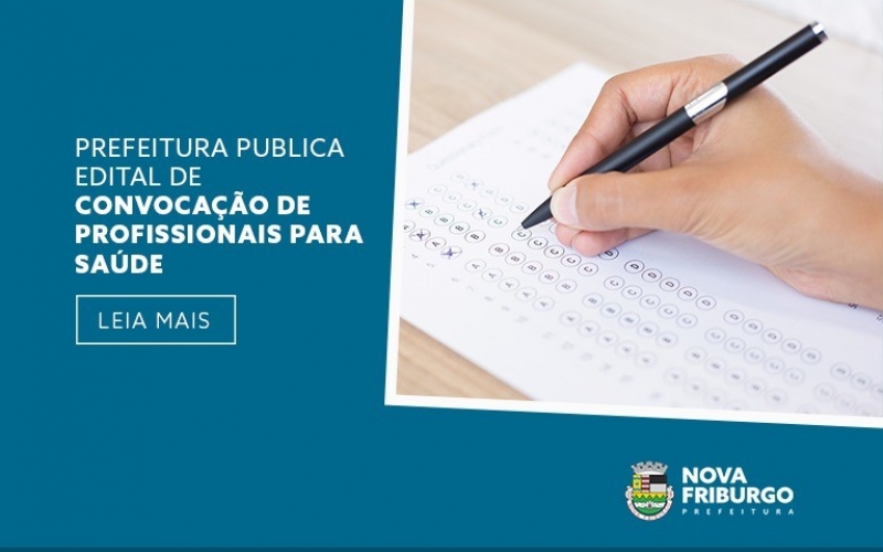 PREFEITURA PUBLICA EDITAL DE CONVOCAÇÃO DE PROFISSIONAIS PARA SAÚDE